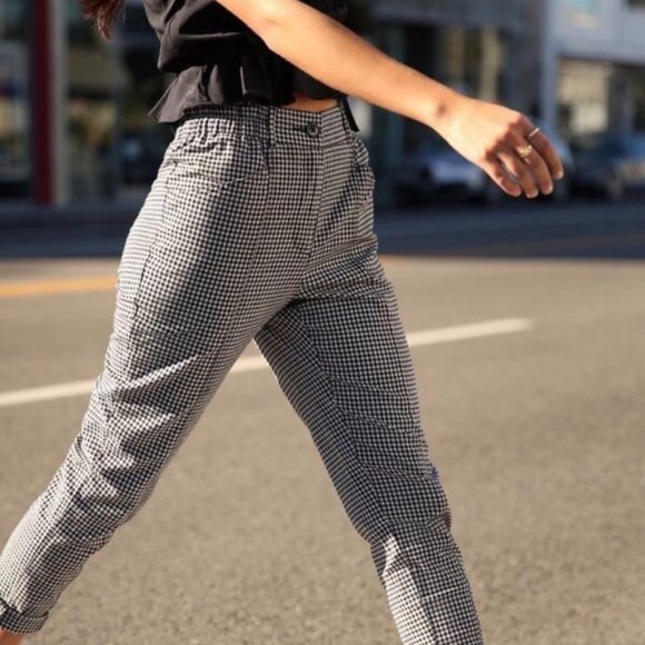 Urban Outfitters Checkered Pants M U0 - Picture 5 of 5